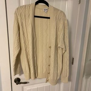 Cream cardigan